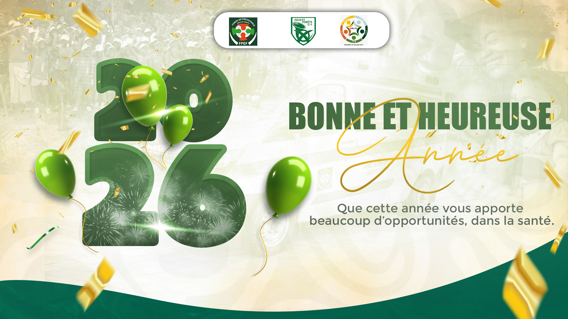 BONNE ET HEUREUSE ANNEE 2026